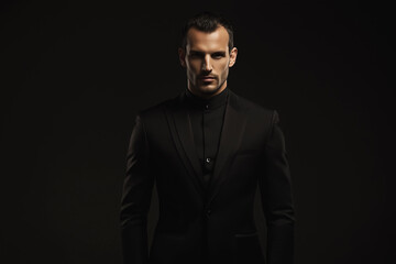 Obraz premium Handsom man. Generative Ai. 