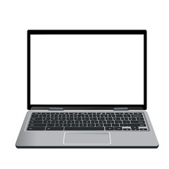 laptop isolated on white