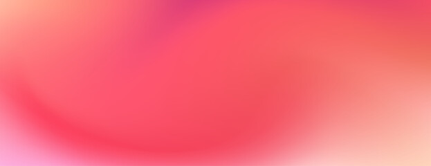 Subtle abstract banner with a soft peach pink gradient