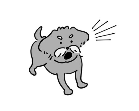 吠える犬