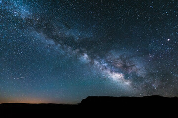 Milky way in the sky, Arizona, United States