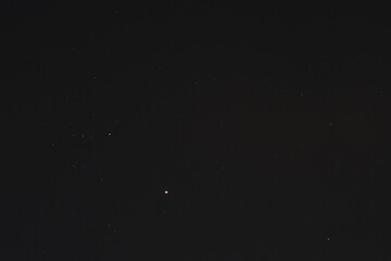 Stars in the sky at night