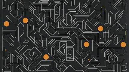 Intricate abstract patterns with cultural symbolism and vibrant ornamental geometry