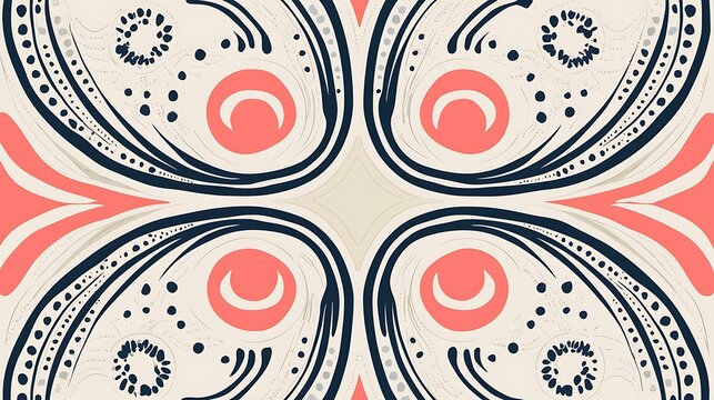 Ornamental traditional handwoven patterns with bold designs, showcasing cultural motifs and dynamic color schemes