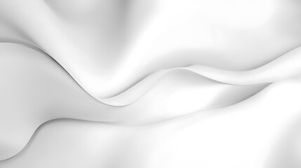 Fototapeta premium Abstract White Wave Abstract Background Design