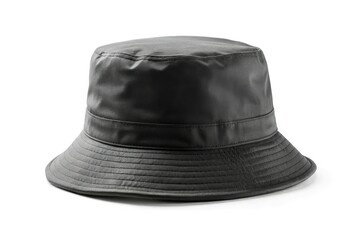black hat isolated on white generative ai