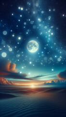 Fototapeta premium Stargazing at the night sky