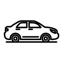 Car Side View icon