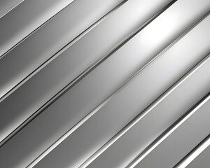 Obraz premium Diagonal Arrangement of Gray Metallic Rectangles