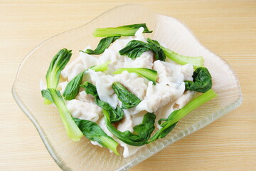 水餃子　中華料理