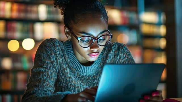 Students use virtual reading guides with digital mentors to explore advanced literature in new ways.