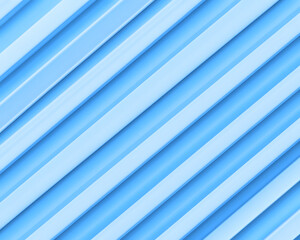 Obraz premium Diagonal Pattern of Light Blue Rectangles