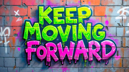 keep moving forward