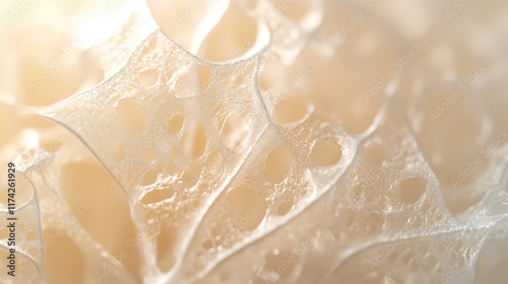 Poster minimalist macro texture showcasing elegant abstract patterns in soft neutral tones, reflecting inno