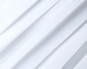 Obraz premium Diagonal White Planes Abstract