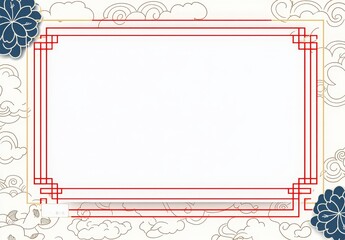 Simple Japanese Style Frame for Creative Projects