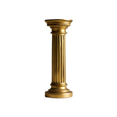 Antique gold pillar