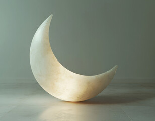 Crescent Moon Sculpture