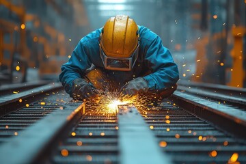 Dynamic Welding in an Industrial Construction Setting