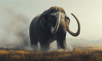 Obraz premium portrait of an adult mammoth