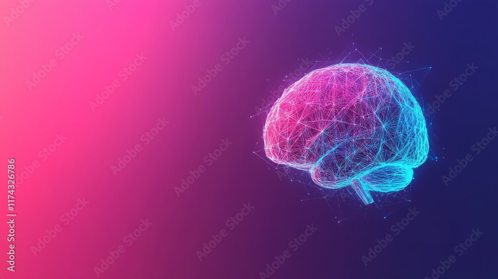 Poster abstract neural patterns overlaying a glowing blueprint of ai development tools on a futuristic grad