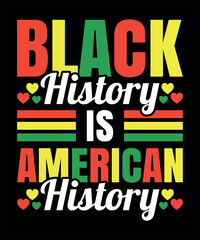Black History Month T-Shirt Design &ndash; Celebrating African American Heritage