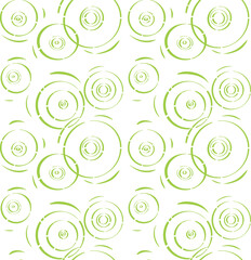  Abstract Green Water Ripple Pattern