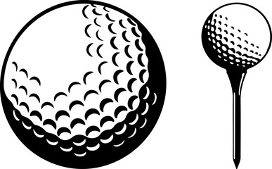 golf icon isolated on white background