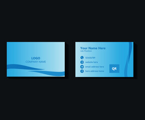 Modern Business Card, Creative and Clean Business Card Template