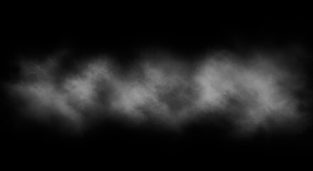 Fog Overlays on Black for Film