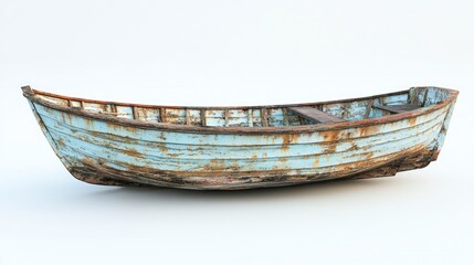 Old Weathered Rowboat, Nautical Vessel, Rustic Charm, Seafaring Craft, Vintage Boat, Coastal Life, Aged Wood, Maritime History, Ocean's Legacy, Timeworn Beauty, Aquatic Transport