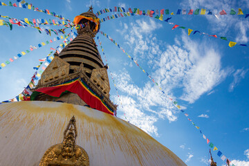 Swayambhunath, also known as Monkey Temple is located in the heart of Kathmandu, Nepal and is already declared World Heritage Site by UNESCO