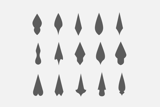 arrow head bullet set collection