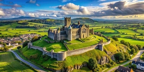 Stunning Rock of Cashel, Cashel, Ireland - Architectural Photography