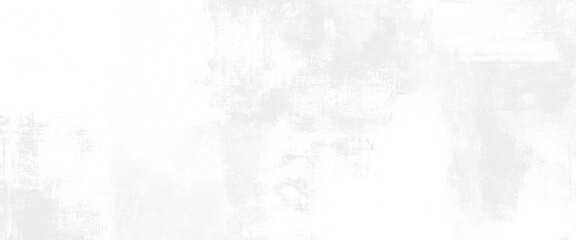 Vector white grunge concrete wall distressed texture background.