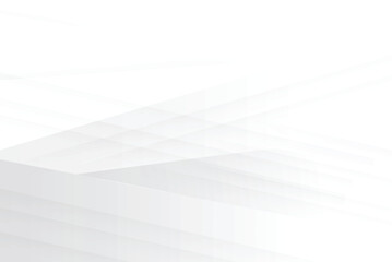 Gray and white diagonal line architecture geometry tech abstract subtle background vector illustration.