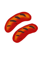 hot dog illustration