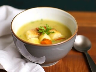 Cullen Skink Food comes from Scotland: Haddock Fish Soup.