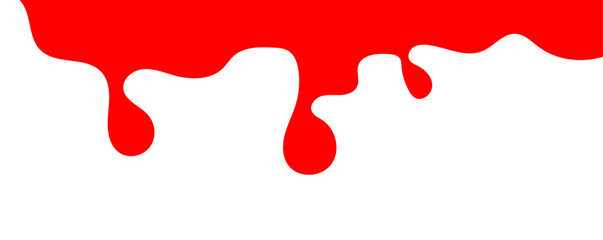 Blood drips pattern and splatters liquid stain texture. Splashes and drops form. Dripping blood pattern. Blood splatter, sweet blob liquid. red blood  paint splashes. vector illustration