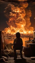 A processor on a circuit board with pulsating neon lights gives a sense of dynamic energy flow. 8k resolution image Generative AI image.