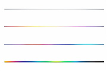 Obraz premium a close up of a computer keyboard with a rainbow light on it