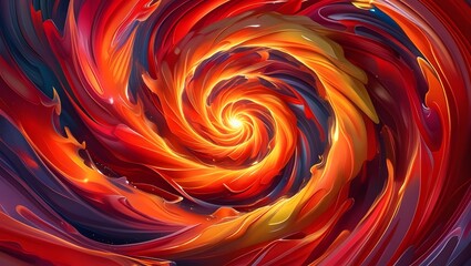 Dynamic swirling motion with rich, vibrant tones. Perfect for artistic themes, abstract posters, and eye-catching marketing visuals.