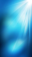 Fototapeta premium Abstract Blue Background with Light Rays