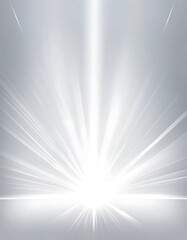 Fototapeta premium Abstract Light Rays Radiating From Central Point
