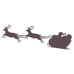 Santa Claus Silhouette