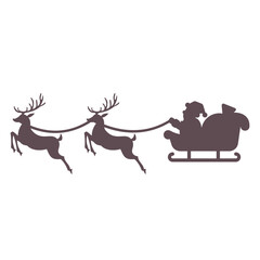 Santa Claus Silhouette