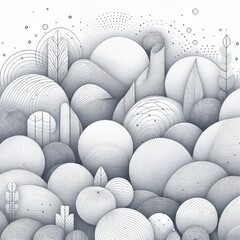 Background White with a light gray grid pattern