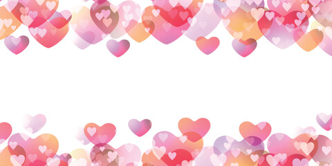 バレンタイン　ハート　ピンク　かわいい　背景