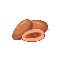 Vector Illustration of Dates Fruit for Ramadan