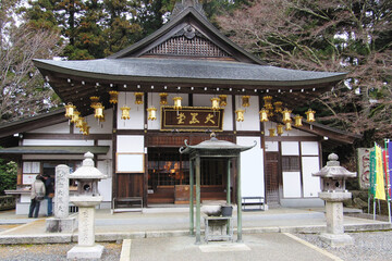 日本：比叡山延暦寺／東塔地区にある大黒堂【世界遺産】滋賀県大津市